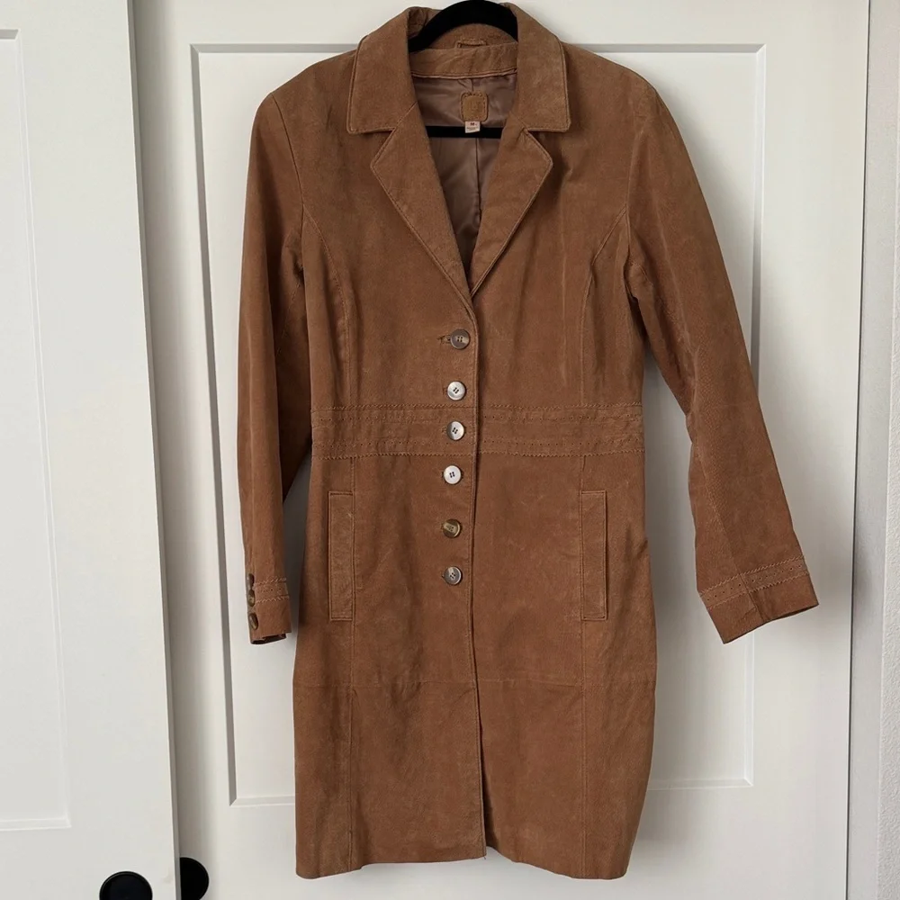 Wilsons Leather Suede Brown Women’s Coat - Picture 3 of 15